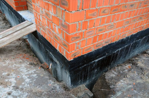 Brick Foundation Waterproofing in Hendersonville